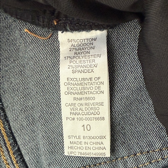 Democracy Indigo Denim Jeans - Picture 4 of 5